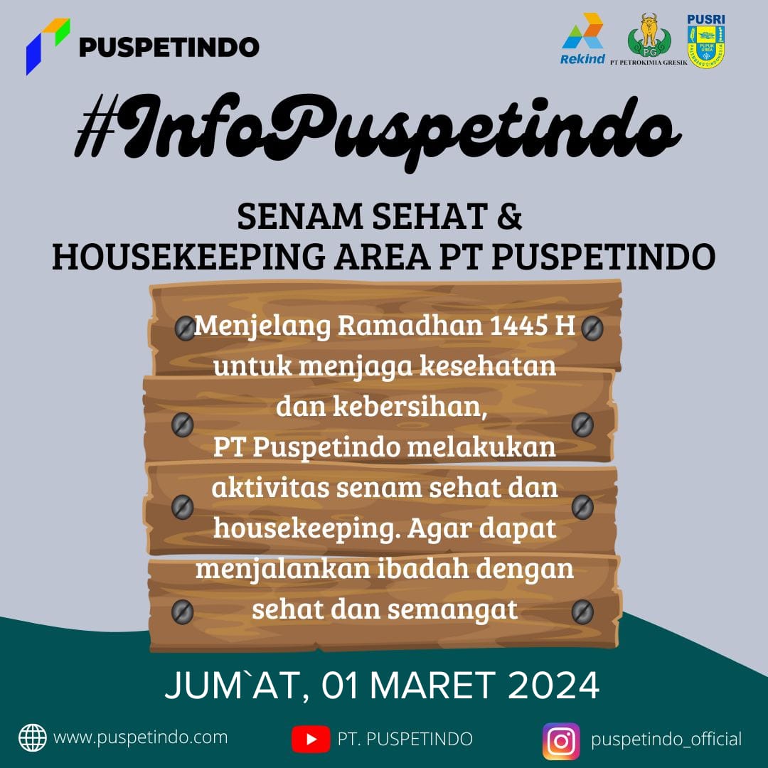 SENAM SEHAT & HOUSEKEEPING